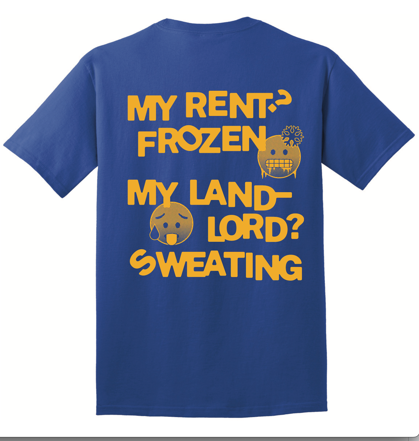 Tenants for Zohran Shirt (FRONT AND BACK)