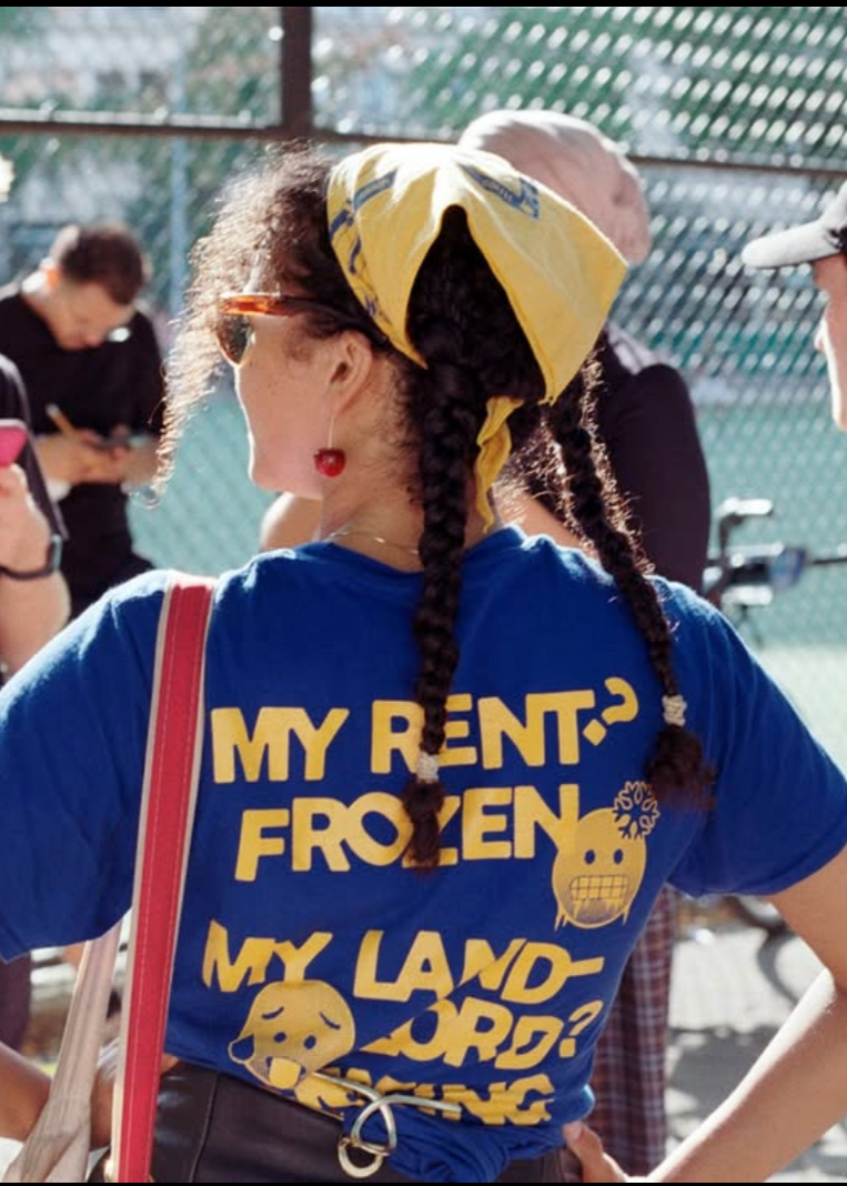 Tenants for Zohran Shirt (FRONT AND BACK)